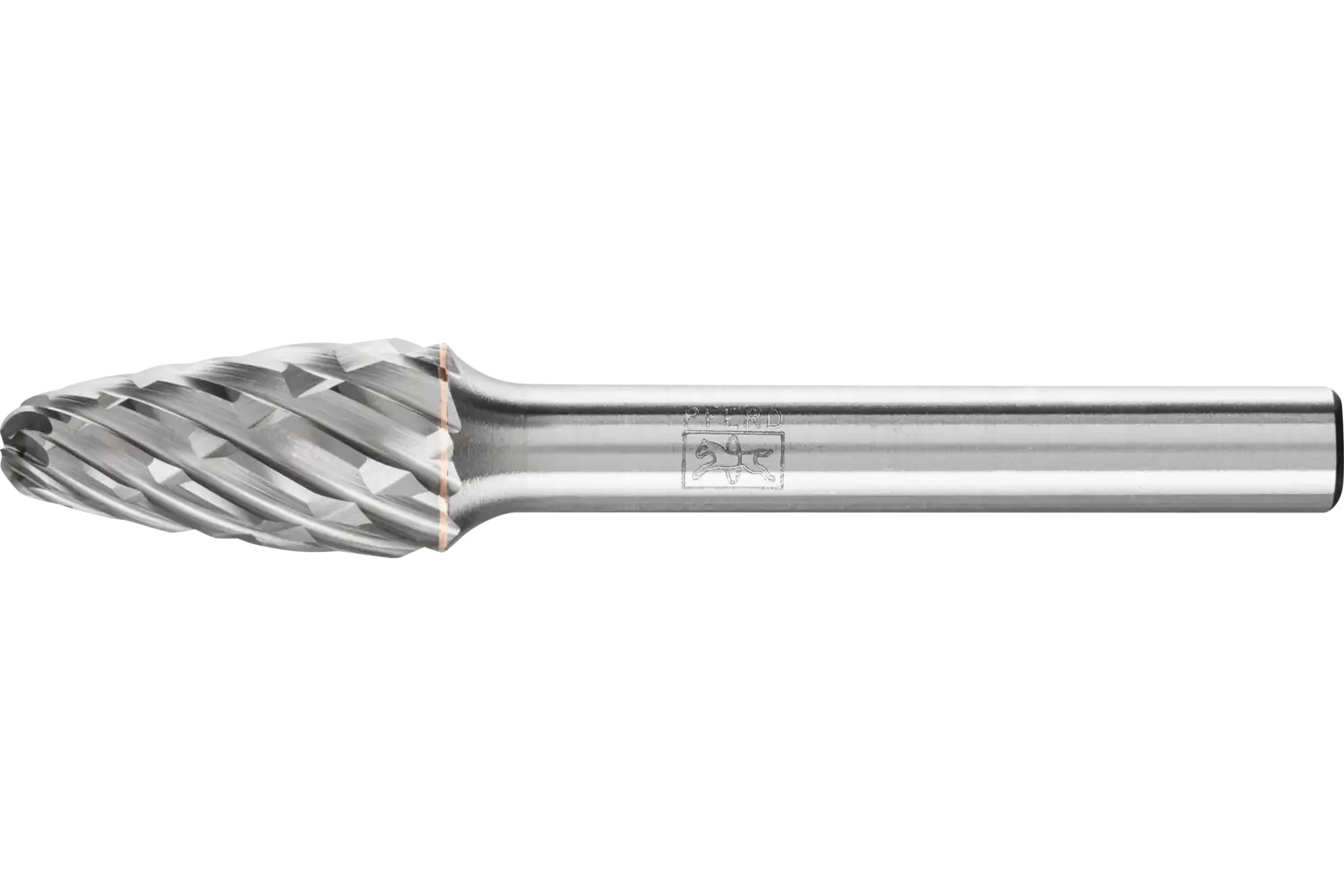 Picture of Pferd Carbide Bur SF-3 Tree Shape CAST Cut 3/8" x 3/4" x 1/4" Shank